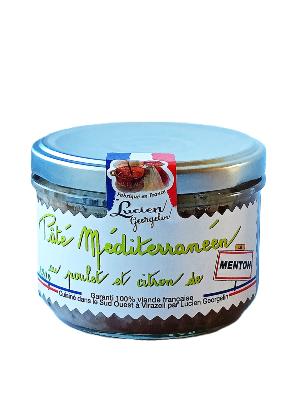 Pâté Méditerranéen Au Poulet Et Citron De Menton 220 Grs