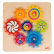 8 Piece Wooden Gear Set