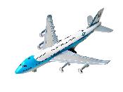 Metal Airliner with Sound and Light