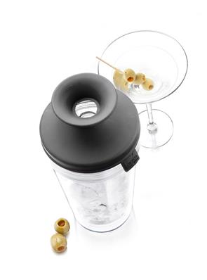 Shaker Vacuvin à cocktail avec passoire intégrée