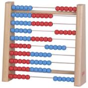 Boulier Cadre en Bois 100 Boules Colorés