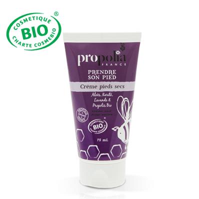 Crème pieds secs bio 75 ml