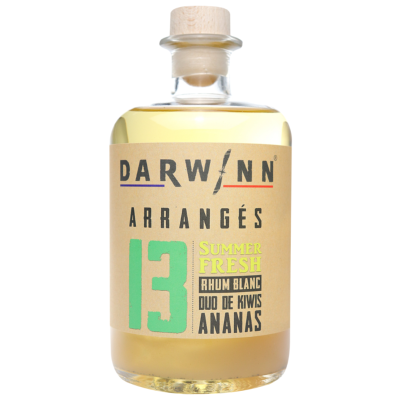 Rhum Blanc Ananas Duo de Kiwis 50 Cl