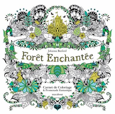 Carnet de coloriage la forêt enchantée