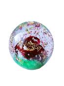 Presse-Papier Grain De Folie Vert Anis Et Rouge