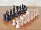 32 Pièces d'Echecs en Buis n°0