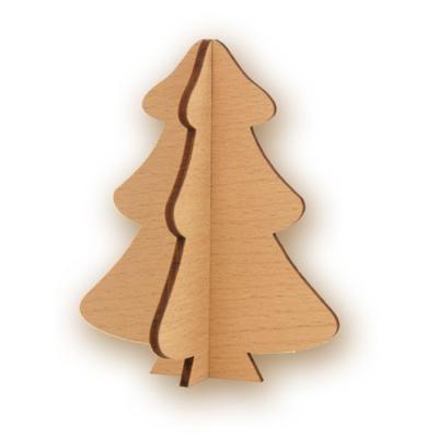 10 Kits Sapins de Noël Bois 3D à Poser