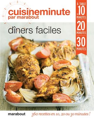 Livre 360 Recettes pour Dîners Faciles