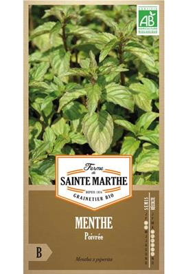 Menthe poivrée Bio sachet 500 graines