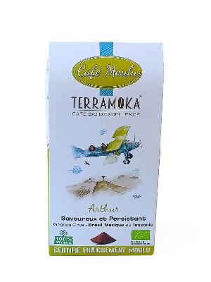 2.5 Kg Café Bio Moulu Brésil Mexique Tanzanie
