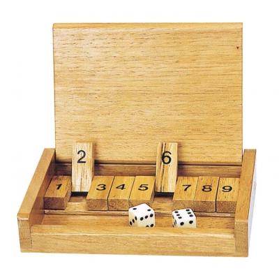 Jeu en Bois Shut The Box