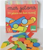 Coffret 55 Jetons en Bois Massif 