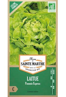 Laitue pommée express Bio sachet de 500 graines